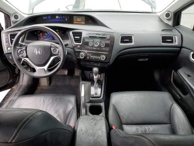 2HGFB2F99DH502840 - 2013 HONDA CIVIC EXL 黑色 照片 8