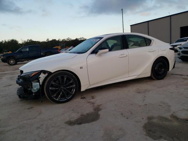 JTHGZ1B21N5052268 - 2022 LEXUS IS 350 F-S WHITE photo 1