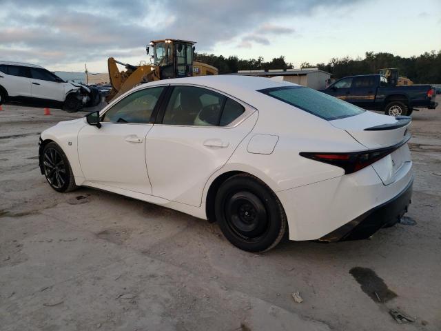 JTHGZ1B21N5052268 - 2022 LEXUS IS 350 F-S WHITE photo 2