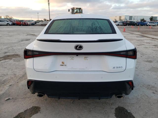 JTHGZ1B21N5052268 - 2022 LEXUS IS 350 F-S WHITE photo 6