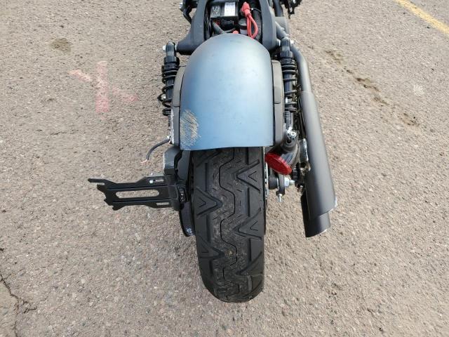 56KMTA117M3169565 - 2021 INDIAN MOTORCYCLE CO. SCOUT BOBB BLUE photo 6
