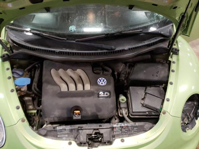 3VWCB21C32M460990 - 2002 VOLKSWAGEN NEW BEETLE GREEN photo 11