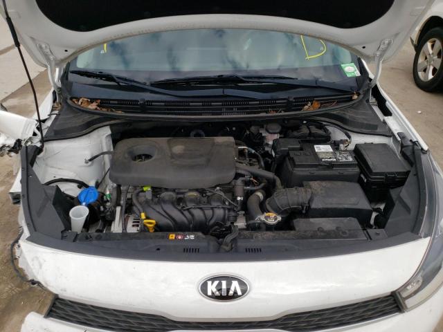 3KPA24AB7KE223152 - 2019 KIA RIO S WHITE photo 11