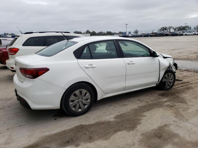 3KPA24AB7KE223152 - 2019 KIA RIO S WHITE photo 3