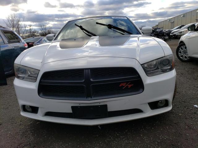 2C3CDXCT4DH631517 - 2013 DODGE CHARGER R/ WHITE photo 5