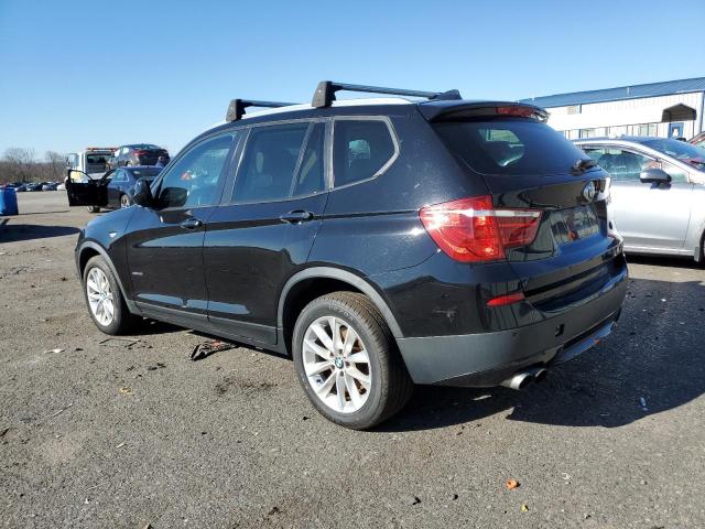 5UXWX9C50D0A30754 - 2013 BMW X3 XDRIVE2 BLACK photo 2