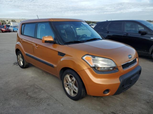 KNDJT2A20B7220384 - 2011 KIA SOUL ORANGE photo 4