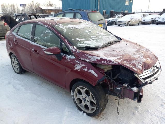 3FADP4CJ0BM130066 - 2011 FORD FIESTA SEL RED photo 4