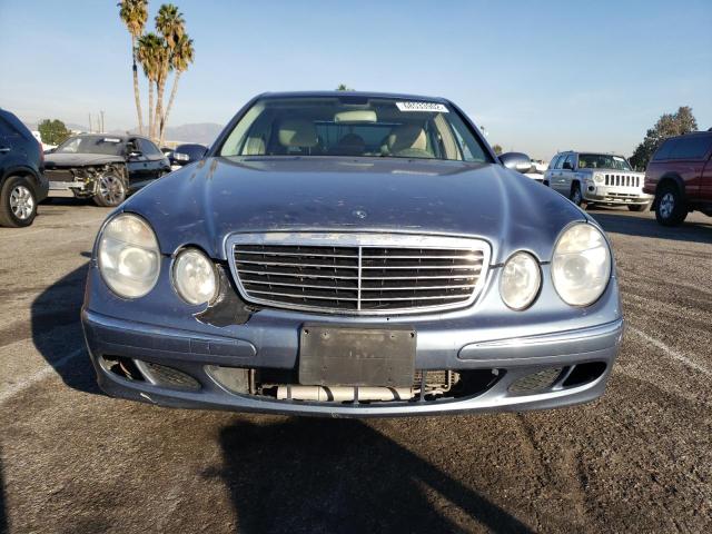 WDBUF56J76A978039 - 2006 MERCEDES-BENZ E 350 BLUE photo 5