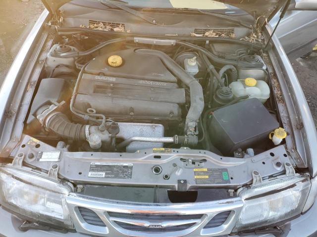 YS3DD55H212037602 - 2001 SAAB 9-3 GRAY photo 11