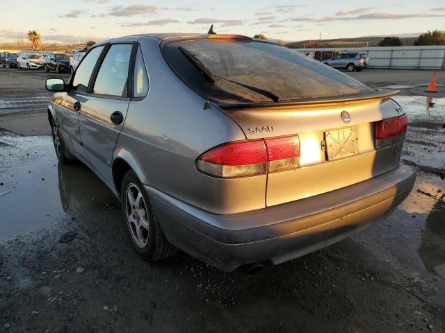 YS3DD55H212037602 - 2001 SAAB 9-3 GRAY photo 2