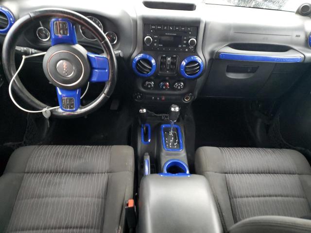 1C4BJWDG0CL235209 - 2012 JEEP WRANGLER U შავი ფოტო 8