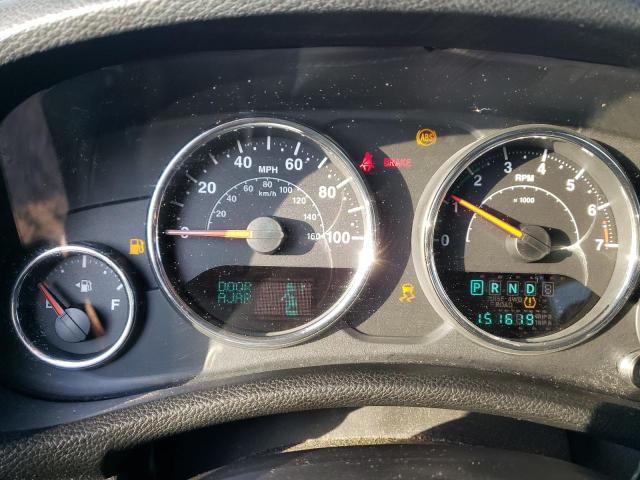 1C4BJWDG0CL235209 - 2012 JEEP WRANGLER U შავი ფოტო 9