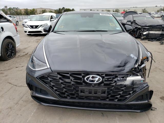 5NPEH4J21LH052850 - 2020 HYUNDAI SONATA LIM CHARCOAL photo 5