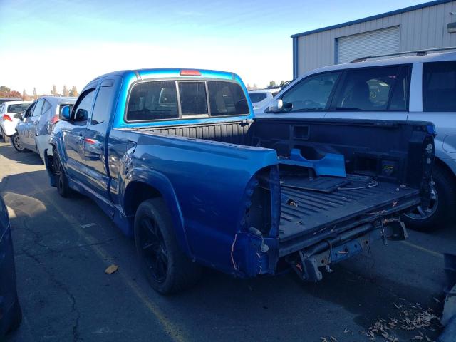 5TETU22N96Z239755 - 2006 TOYOTA TACOMA X-R BLUE photo 2