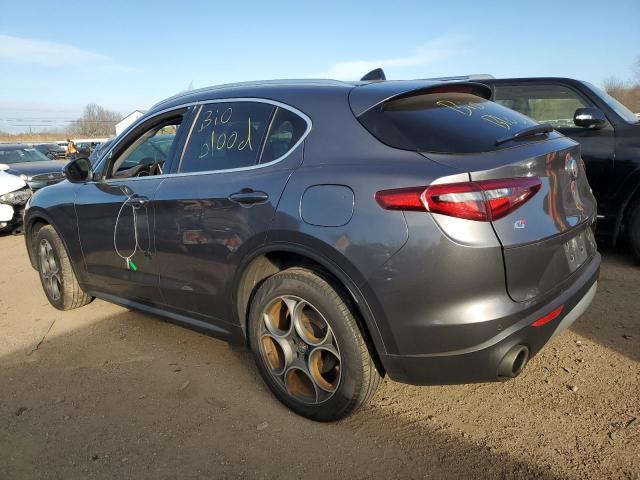 ZASPAKBN8K7C49521 - 2019 ALFA ROMEO STELVIO TI GRAY photo 2