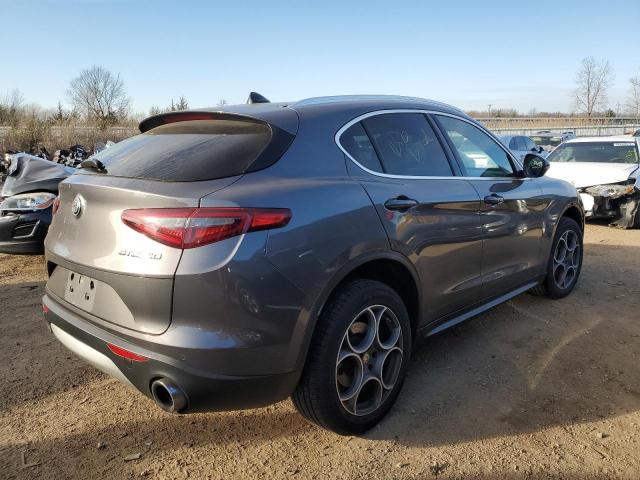 ZASPAKBN8K7C49521 - 2019 ALFA ROMEO STELVIO TI GRAY photo 3