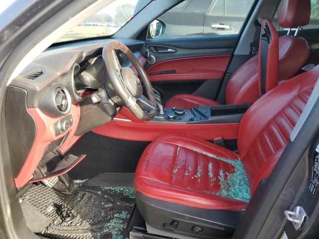 ZASPAKBN8K7C49521 - 2019 ALFA ROMEO STELVIO TI GRAY photo 7