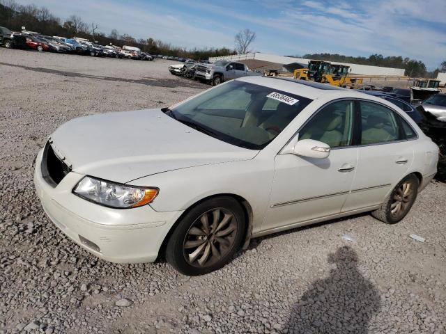 KMHFC46F77A234785 - 2007 HYUNDAI AZERA SE WHITE photo 1