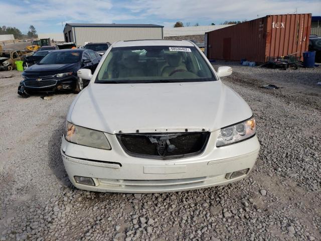 KMHFC46F77A234785 - 2007 HYUNDAI AZERA SE WHITE photo 5