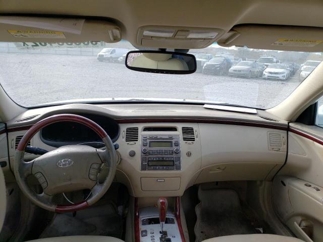 KMHFC46F77A234785 - 2007 HYUNDAI AZERA SE WHITE photo 8