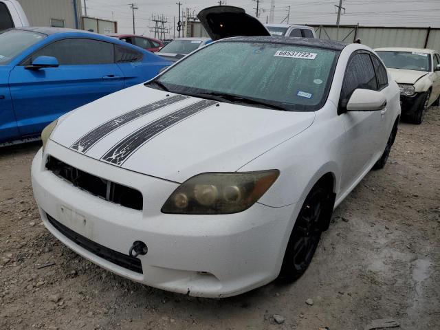 JTKDE167780261773 - 2008 TOYOTA SCION TC WHITE photo 1