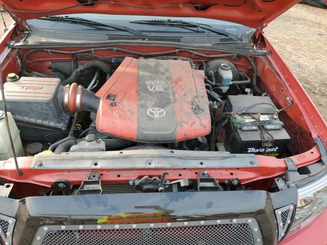 5TETU22N56Z249070 - 2006 TOYOTA TACOMA X-R RED photo 11