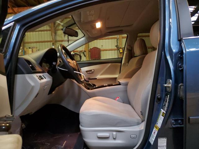 4T3BK11A79U004751 - 2009 TOYOTA VENZA BLUE photo 7