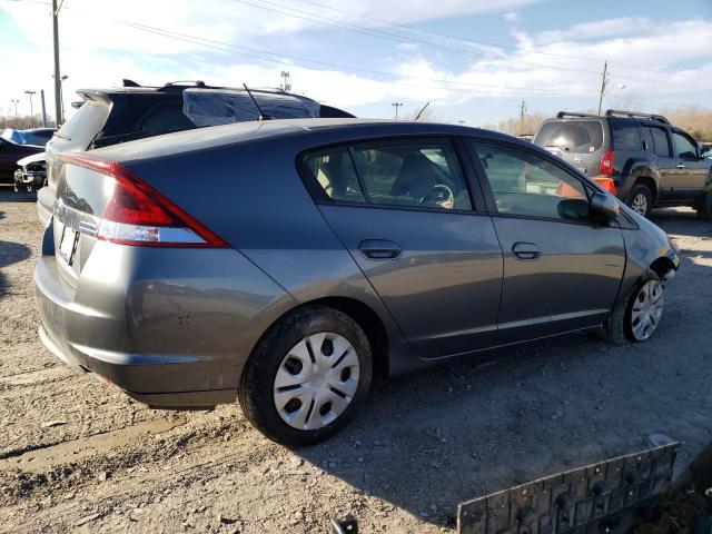 JHMZE2H34DS000773 - 2013 HONDA INSIGHT GRAY photo 3