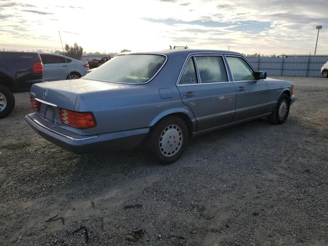 WDBCA39E5LA502705 - 1990 MERCEDES-BENZ 560 SEL BLUE photo 3