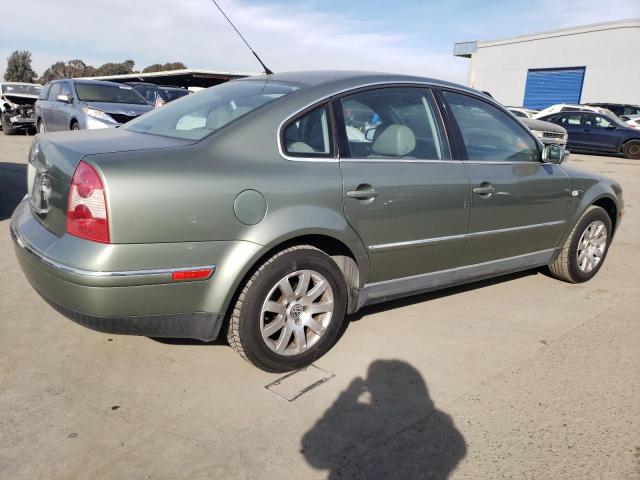 WVWPD63B43P449227 - 2003 VOLKSWAGEN PASSAT GLS GREEN photo 3