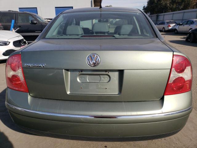 WVWPD63B43P449227 - 2003 VOLKSWAGEN PASSAT GLS GREEN photo 6