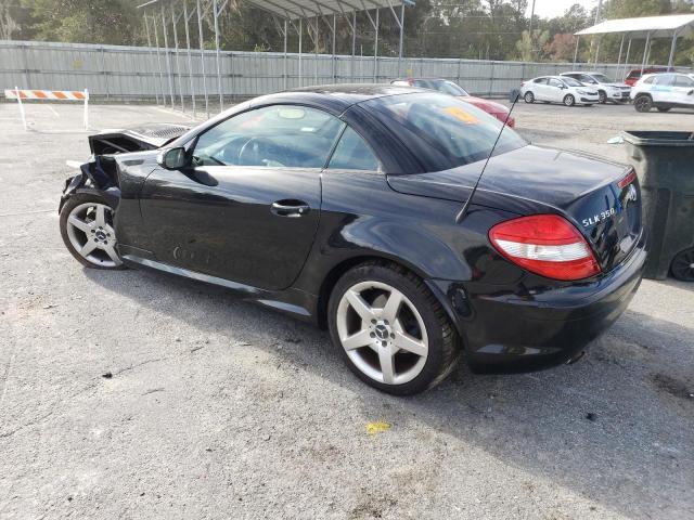 WDBWK56F65F058789 - 2005 MERCEDES-BENZ SLK 350 BLACK photo 2