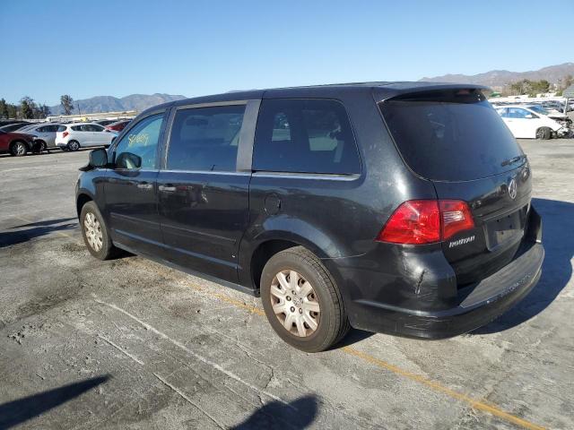 2V4RW4DGXBR670660 - 2011 VOLKSWAGEN ROUTAN S შავი ფოტო 2
