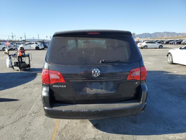 2V4RW4DGXBR670660 - 2011 VOLKSWAGEN ROUTAN S შავი ფოტო 6