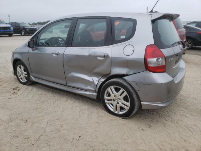 JHMGD37637S056672 - 2007 HONDA FIT S Gümüş foto 2