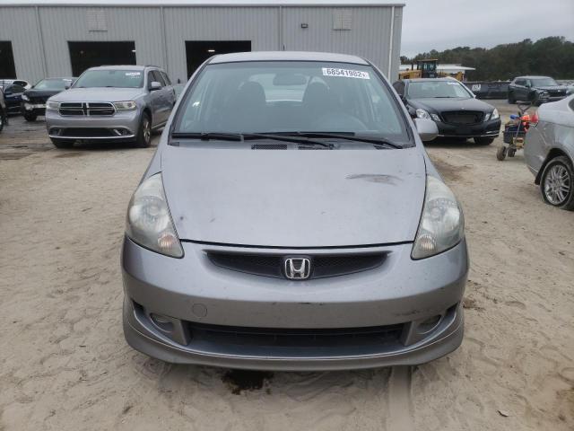 JHMGD37637S056672 - 2007 HONDA FIT S Gümüş foto 5