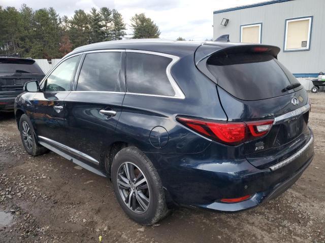 5N1DL0MM2KC561044 - 2019 INFINITI QX60 LUXE BLUE photo 2