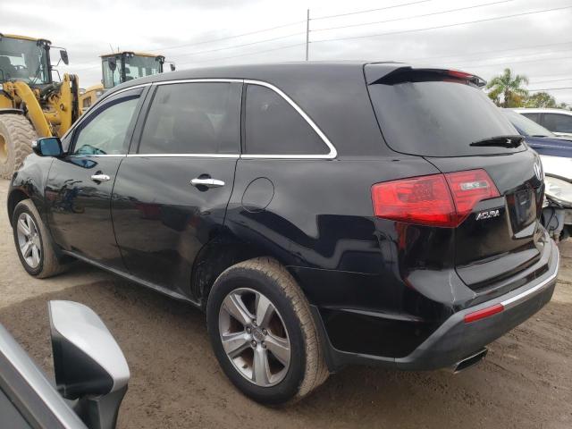 2HNYD2H43BH537190 - 2011 ACURA MDX TECHNO BLACK photo 2