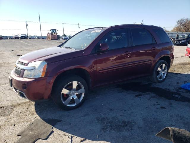 2CNDL937086076726 - 2008 CHEVROLET EQUINOX SP MAROON photo 1