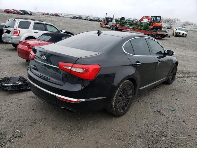 KNALN4D73E5148597 - 2014 KIA CADENZA PR BLACK photo 3