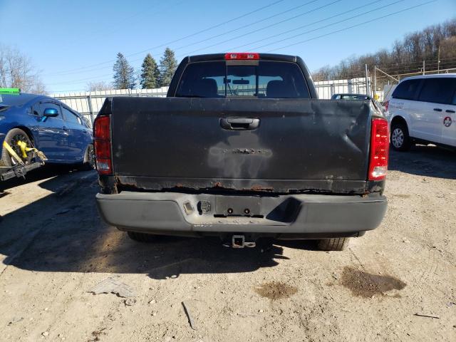 1D7HU18D34J208061 - 2004 DODGE RAM 1500 S BLACK photo 6