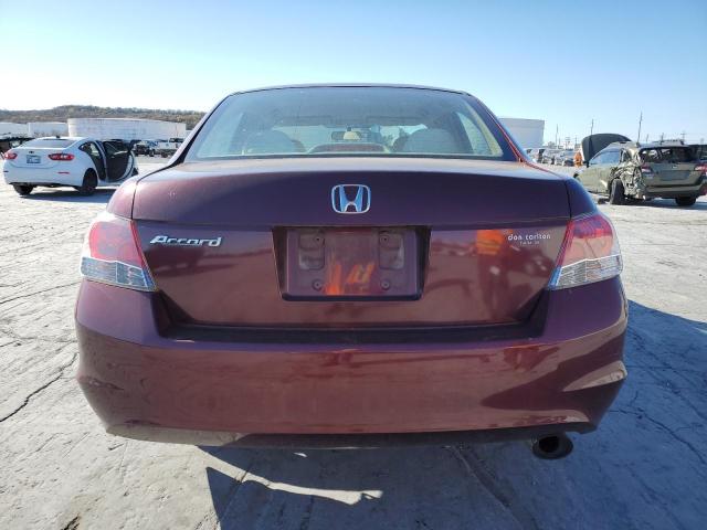 1HGCP26499A070474 - 2009 HONDA ACCORD LXP MAROON photo 6