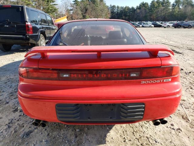 JA3XD64B3NY065823 - 1992 MITSUBISHI 3000 GT SL RED photo 6