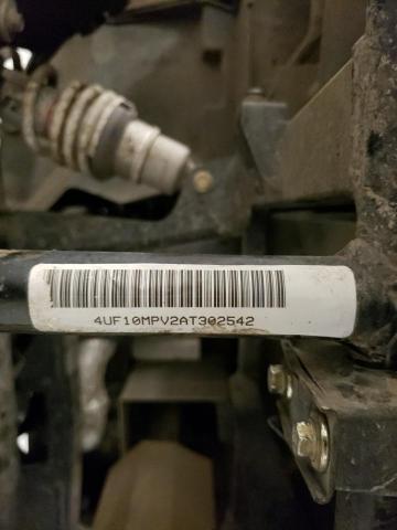 4UF10MPV2AT302542 - 2010 ARCTIC CAT PROWLER მუქწითელი ფოტო 10