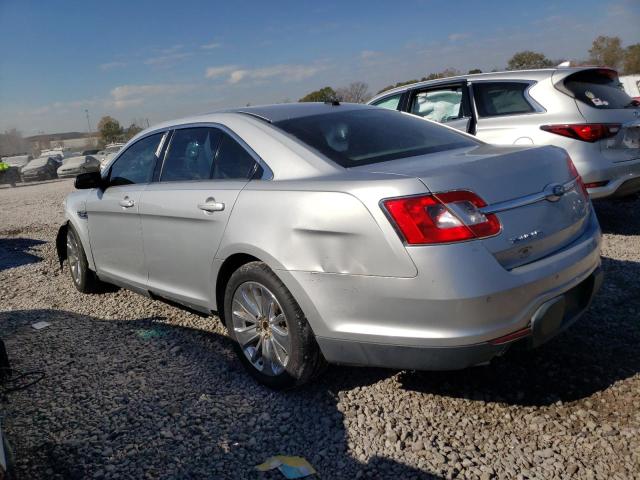 1FAHP2FWXBG141762 - 2011 FORD TAURUS LIM SILVER photo 2