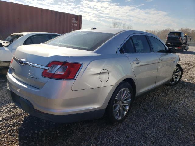 1FAHP2FWXBG141762 - 2011 FORD TAURUS LIM SILVER photo 3