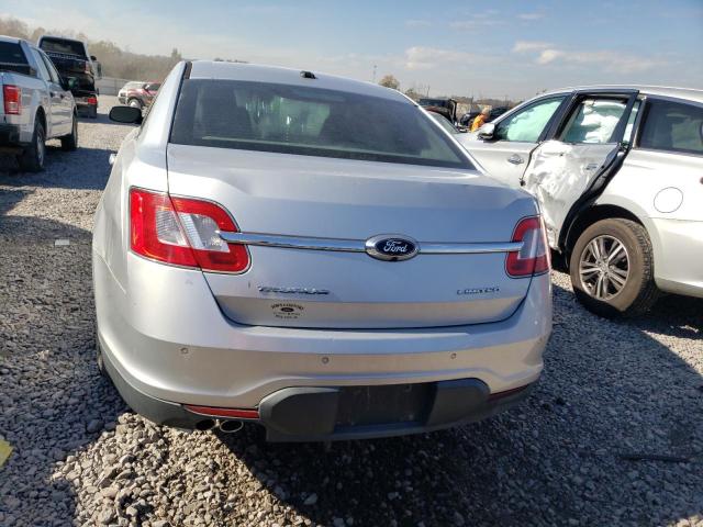 1FAHP2FWXBG141762 - 2011 FORD TAURUS LIM SILVER photo 6