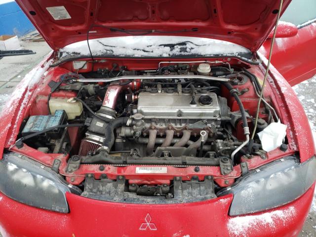 4A3AX35GXWE093187 - 1998 MITSUBISHI ECLIPSE SP RED photo 11