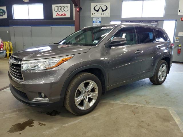 5TDDKRFH8ES036262 - 2014 TOYOTA HIGHLANDER GRAY photo 1